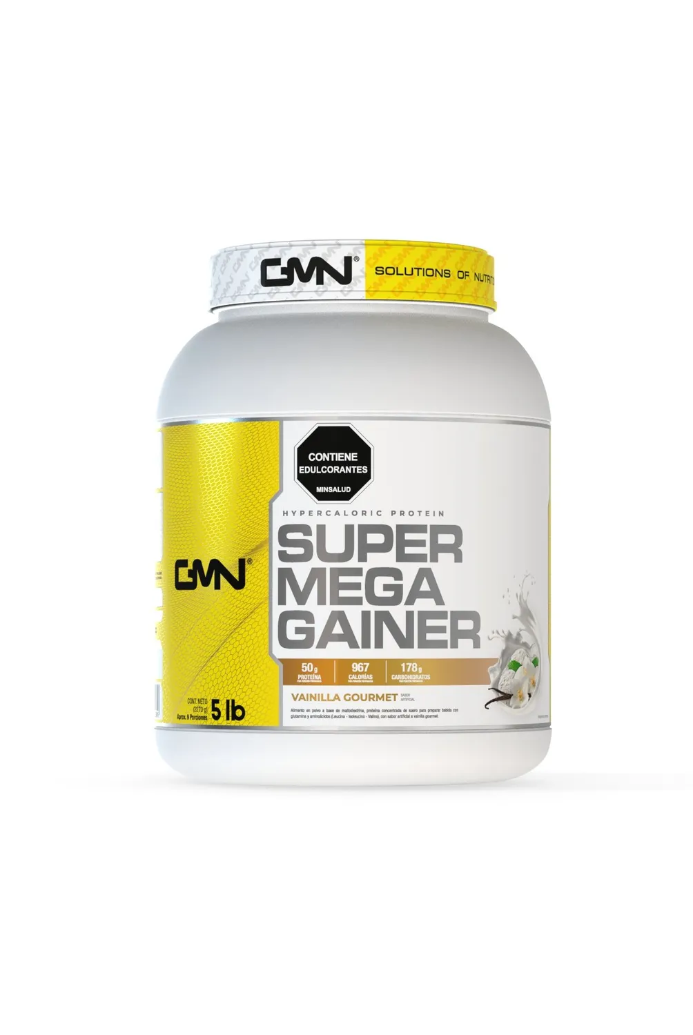 SUPER MEGA GAINER 5 LIBRAS VAINILLA, vista principal