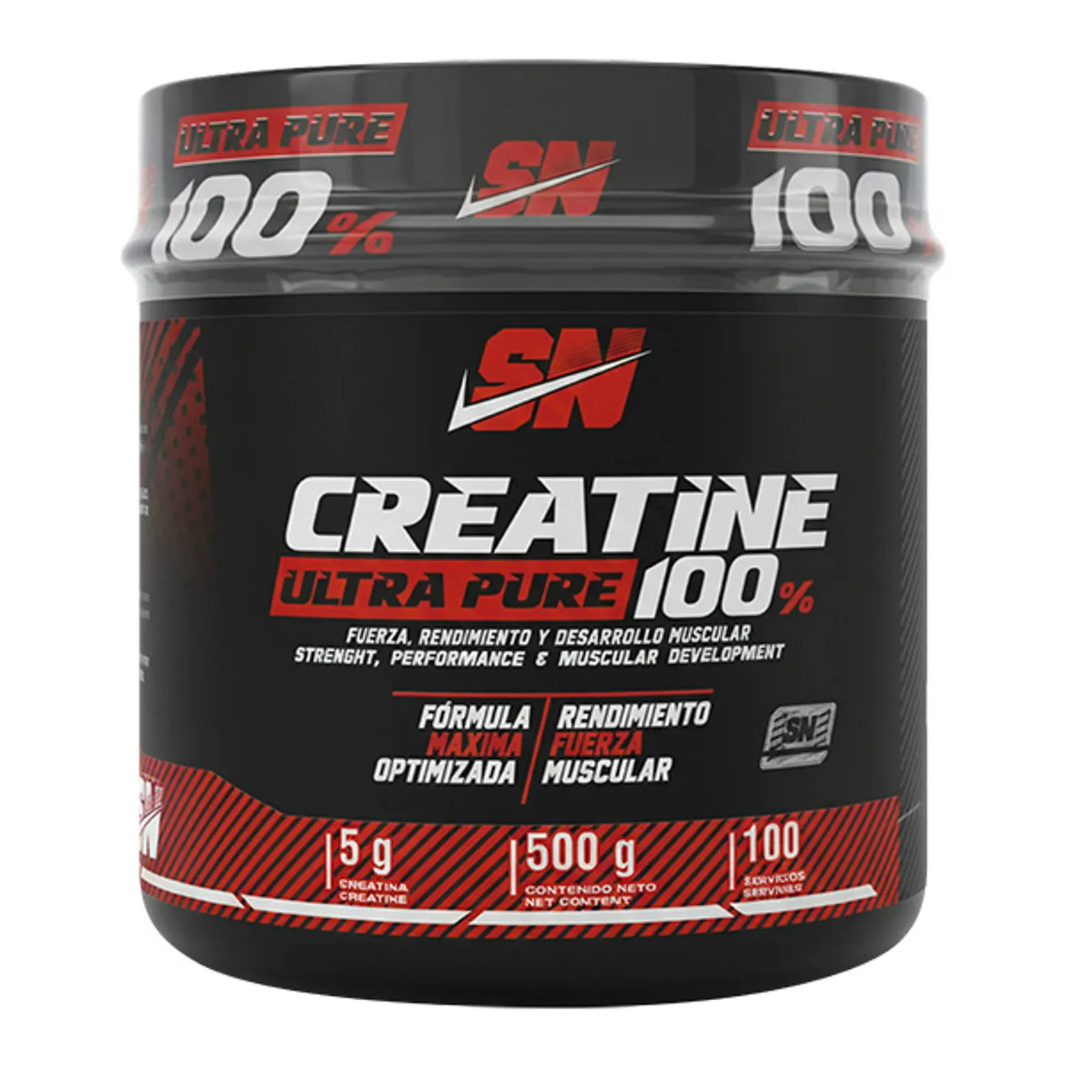 CREATINE SMART 100 SERVICIOS 500 GRAMOS, vista principal