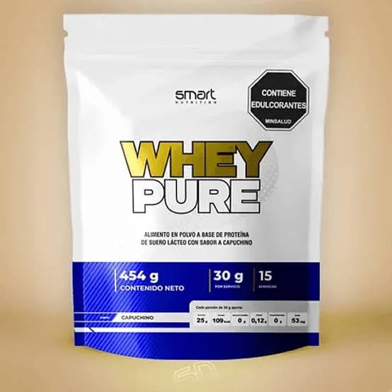 WHEY PURE 1 LIBRA VAINILLA CHOCOLATE FRESA CAPUCHINO, vista principal