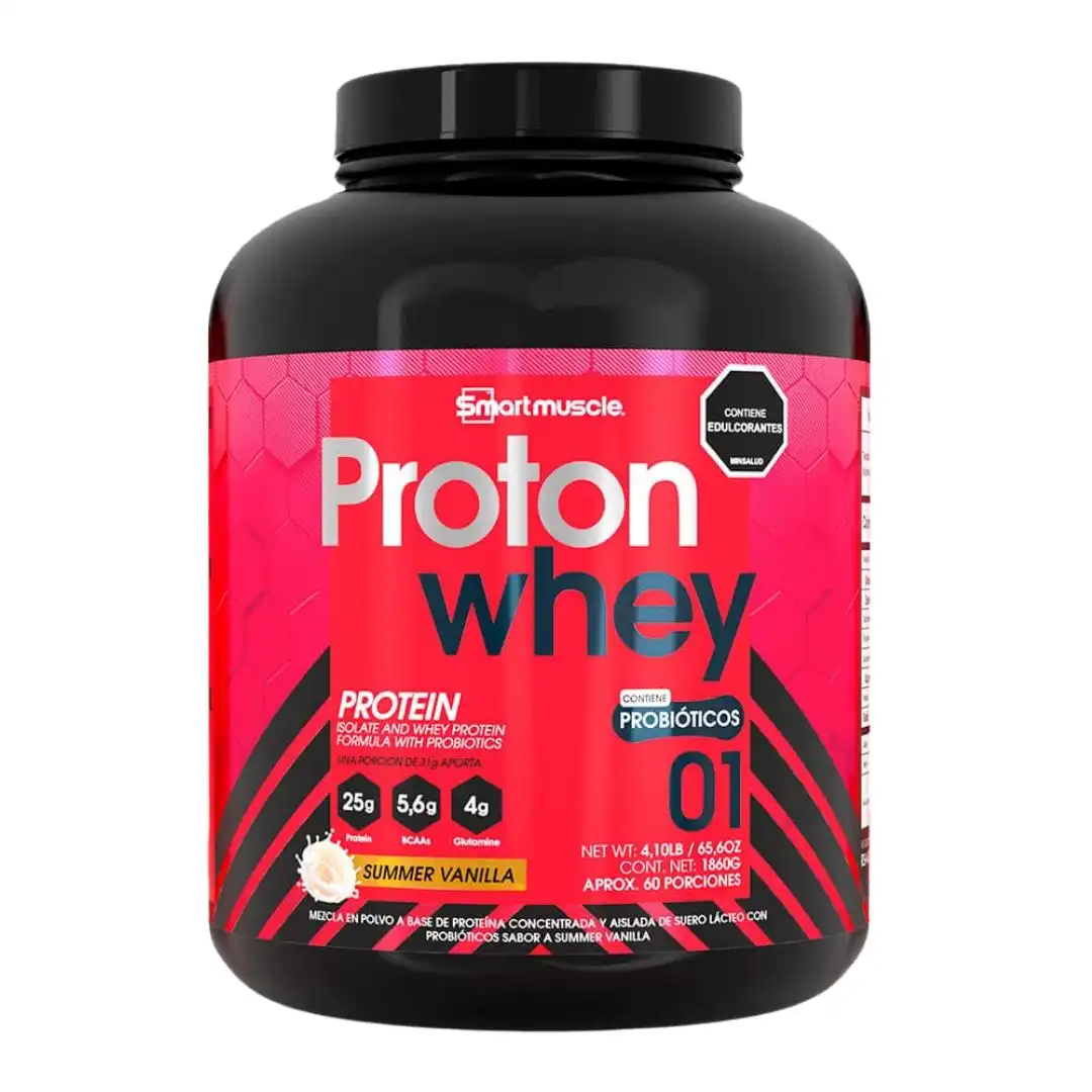 PROTON WHEY 4 LIBRAS CHOCOLATE VAINILLA FRESA, vista principal