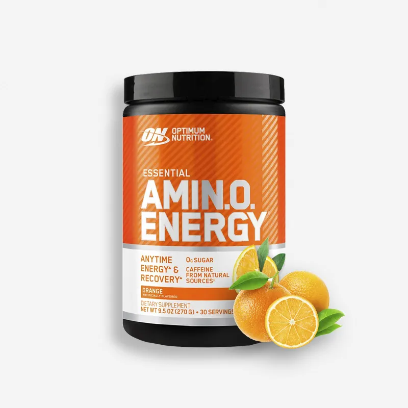 AMINO ENERGY 30 SERVICIOS ORANGE STRAWBERRY TROPICAL BLUEBERRY, vista principal