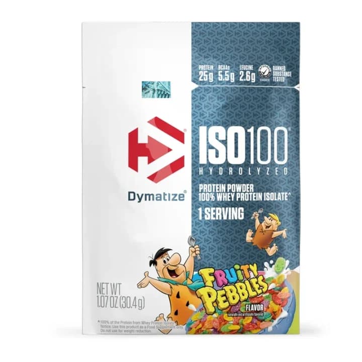 SACHET ISO 100 VAINILLA CHOCOLATE FRUITY PEBBLES COCOA PEBBLES, vista principal