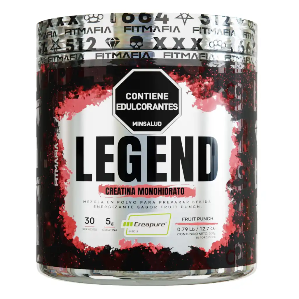 LEGEND CREATINA 30 SERVICIOS FRUIT PUNCH SIN SABOR, vista principal