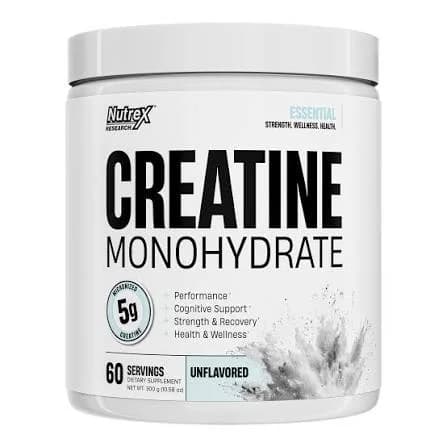 CREATINE MONOHYDRATE NUTREX 60 SERVICIOS, vista principal