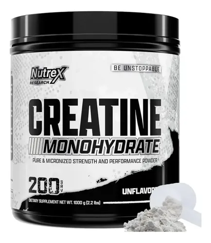 CREATINE MONOHYDRATE NUTREX 200 SERVICIOS, vista principal