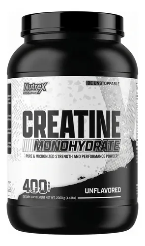 CREATINE MONOHYDRATE NUTREX 400 SERVICIOS, vista principal