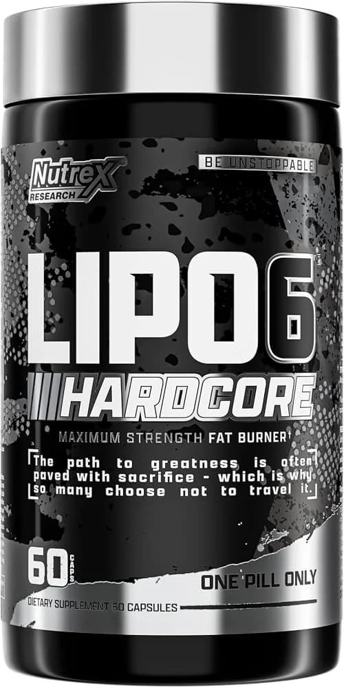 LIPO 6 BLACK HARDCORE 60 CAPSULAS, vista principal