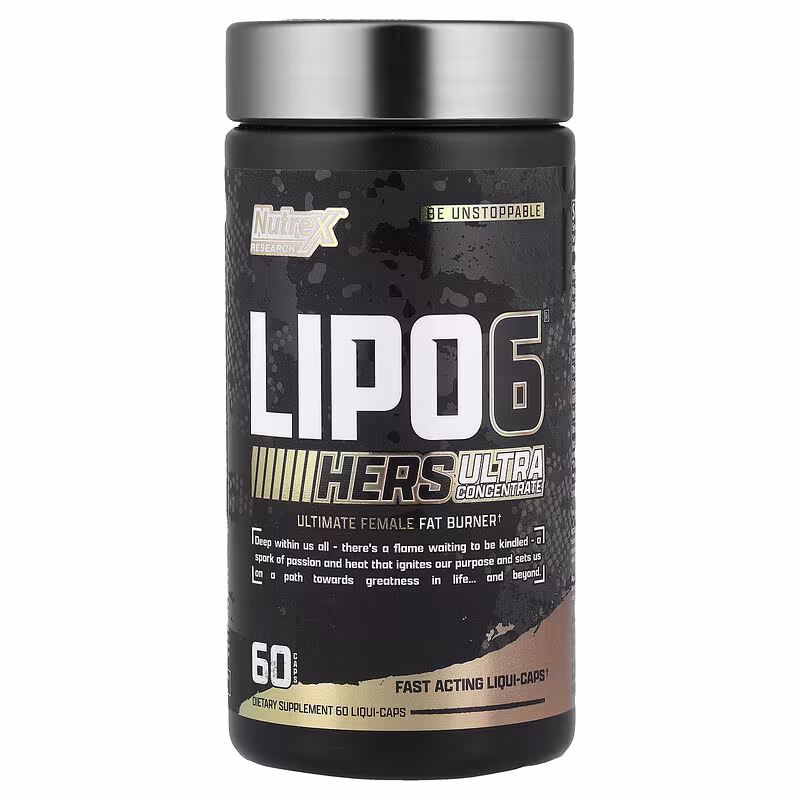 LIPO 6 BLACK HERS 60 CAPSULAS, vista principal