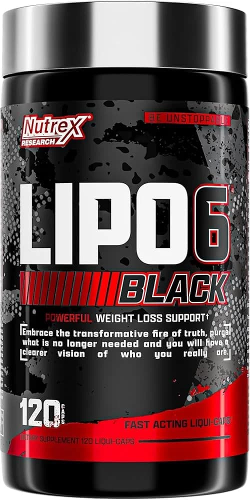 LIPO 6 BLACK 120 CAPSULAS, vista principal