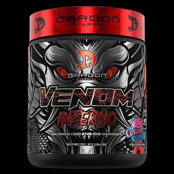 VENOM INFERNO 40 SERVICIOS RAINBOW BURS LIMON COTTON CANDY, vista principal