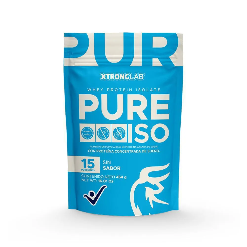 PURE ISO PROTEINA LIMPIA 15 PORCIONES VAINILLA, vista principal