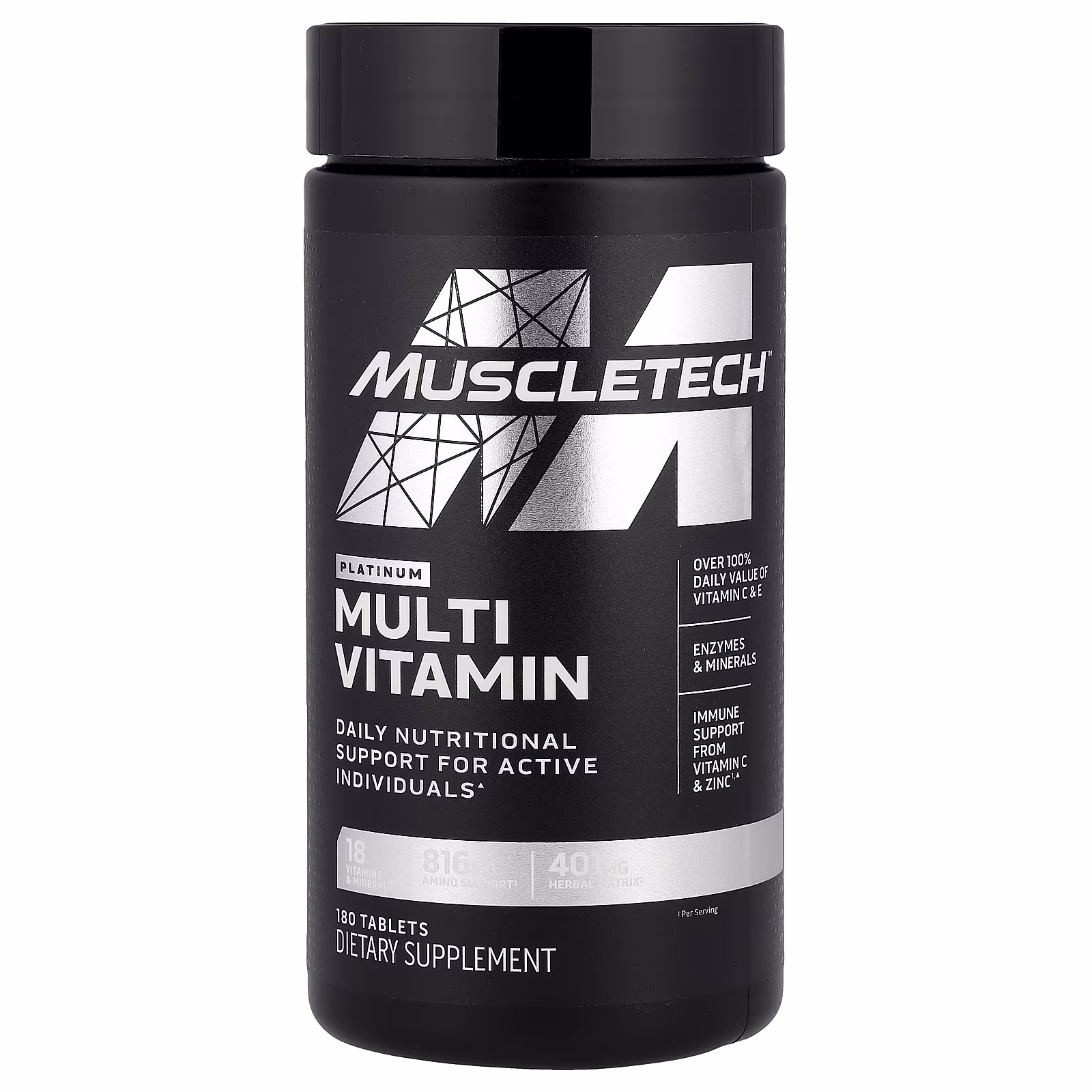 PLATINUM MULTIVITAMIN 180 CAPSULAS, vista principal