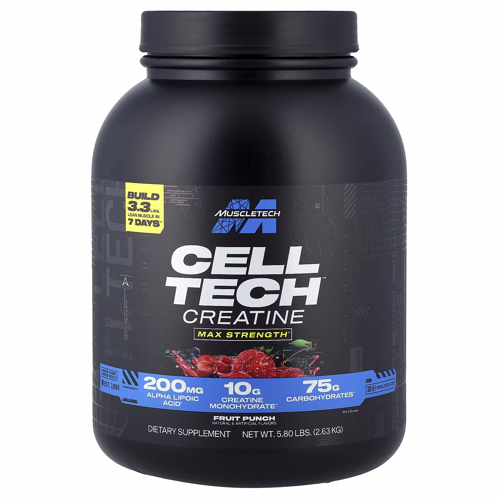 CELL TECH CREATINE 6 LIBRAS FRUIT PUNCH, vista principal