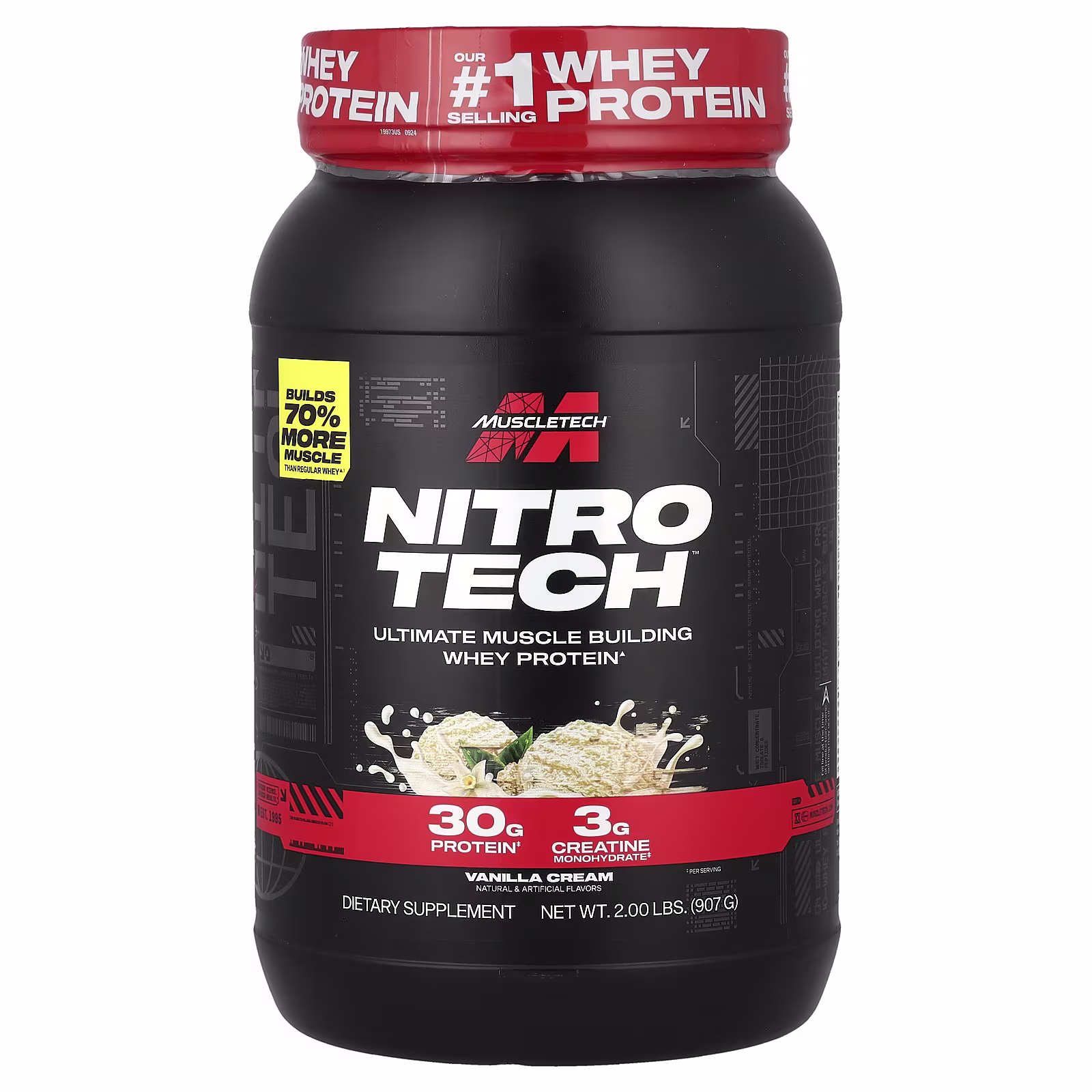 NITRO TECH 2 LIBRAS VAINILLA GALLETA, vista principal