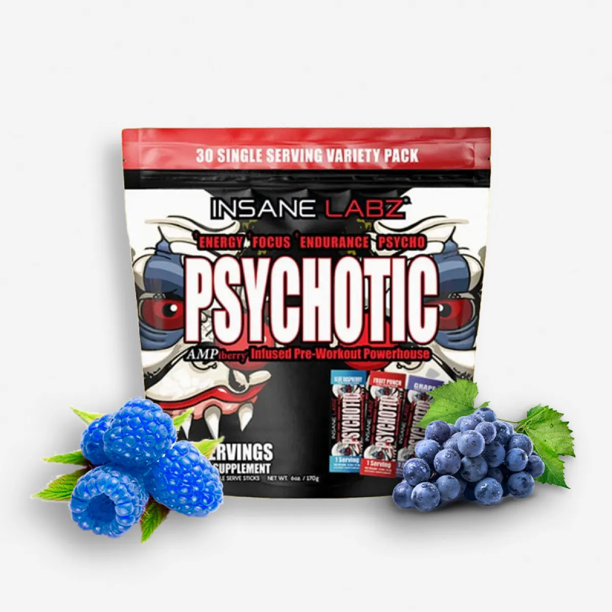 BOLSA PSYCHOTIC TRADICIONAL X30 SACHETS SURTIDOS, vista principal