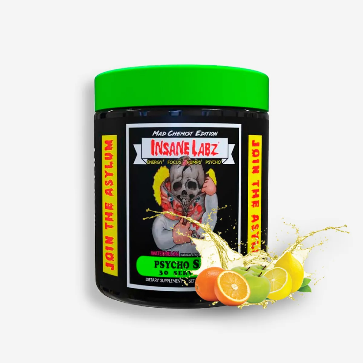 PSYCHOTIC SAM 30 SERVICIOS WATERMELON FRUIT PUNCH, vista principal