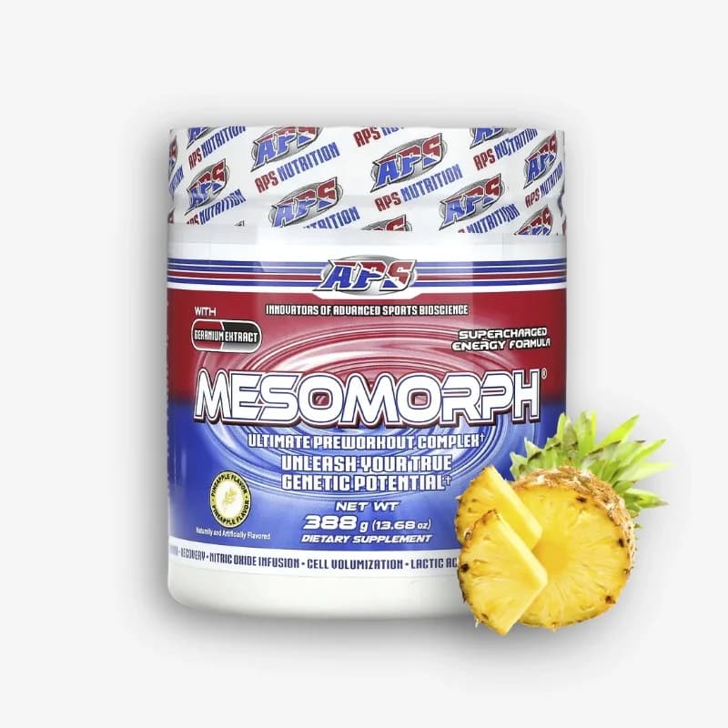 MESOMORPH PREWORKOUT 25 SERVICIOS PINEAPPLE TROPICAL PUNCH ROCKET POP, vista principal