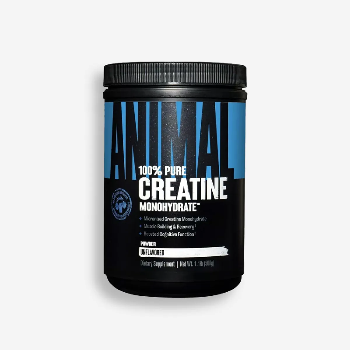 CREATINE UNIVERSAL 100 SERVICIOS 500 GRAMOS, vista principal