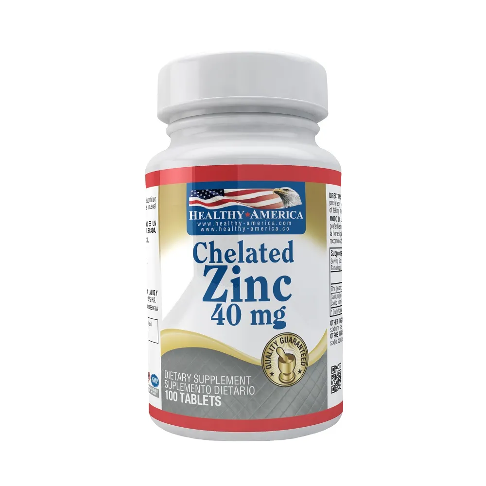 ZINC 100 CAPSULAS 40 MG, vista principal