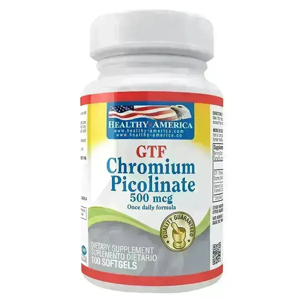 CHROMIUM PICOLINATE 100 PERLAS, vista principal